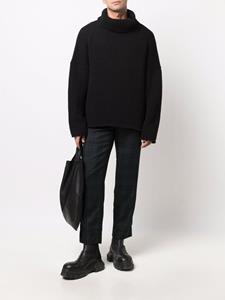 blackcommedesgarçons Black Comme Des Garçons Geruite pantalon - Zwart