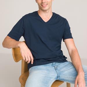 LA REDOUTE COLLECTIONS T-shirt met V-hals en korte mouwen