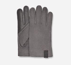 Ugg Sheepskin handschoenen met overhandse stiknaden voor Heren in Grey  Shearling