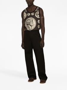 dolce&gabbana Dolce & Gabbana Slim-fit broek - Zwart