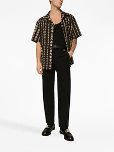 dolce&gabbana Dolce & Gabbana Straight broek - Zwart