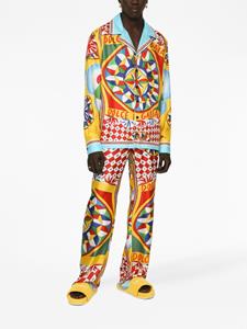 dolce&gabbana Dolce & Gabbana Straight broek - Geel
