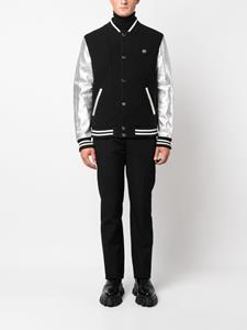 philippplein Philipp Plein Metallic bomberjack - Zwart