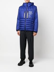 monclergrenoble Moncler Grenoble Broek met logoprint - Zwart