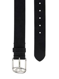 Diesel Leren riem - Zwart