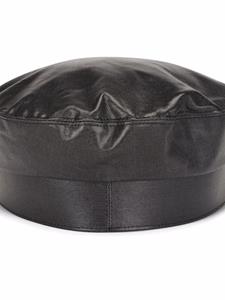 dolce&gabbana Dolce & Gabbana Bakerboy pet met logo - Zwart