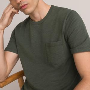 LA REDOUTE COLLECTIONS T-shirt met ronde hals en korte mouwen