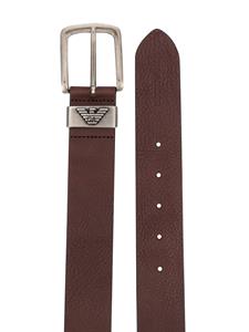 emporioarmani Emporio Armani Riem met logo - Bruin