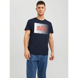 JACK&JONES T-shirt met ronde hals jjecorp logo