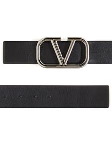 valentinogaravani Valentino Garavani Leren riem - Zwart