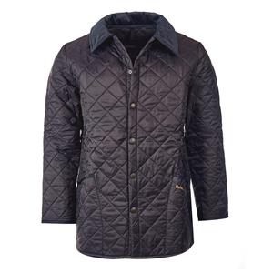 Barbour Herenjas Liddesdale Quilt Navy
