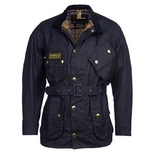 Barbour International Heren waxjas Int. Original Navy