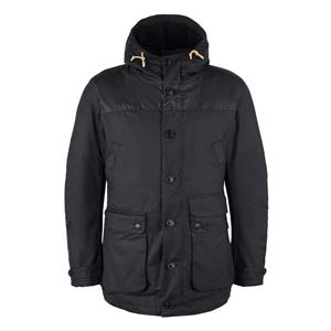 Barbour Heren waxjas Game Parka Black/classic