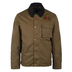 Barbour International Heren waxjas Workers Sand