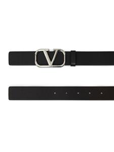 valentinogaravani Valentino Garavani Valentino Garavani riem met logo - Zwart