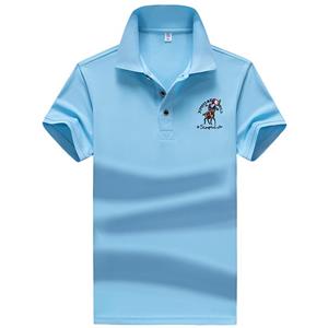 Smart Good 2022 Fitness voor mannen Polo's Shirt Casual Stand Kraag Katoen Korte Mouw Mannelijke T-shirts Ademend Geborduurd Polo Shirt Plus Size M-4XL