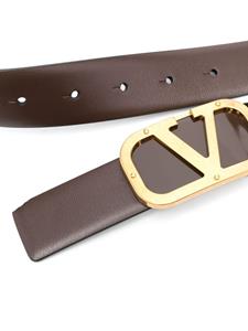 Valentino Riem met logogesp - Bruin