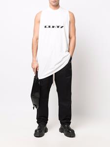 rickowensdrkshdw Rick Owens DRKSHDW Broek met verlaagd kruis - Zwart