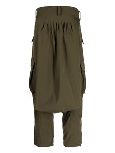 fumitoganryu Fumito Ganryu Broek met verlaagd kruis - Groen