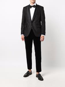Karl Lagerfeld Pantalon met zijstreep - Zwart