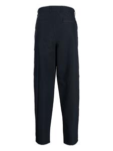 Armani Exchange Pantalon met krijtstreep - Blauw