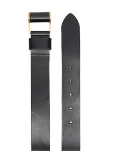 saintlaurent Saint Laurent Leren riem - Zwart