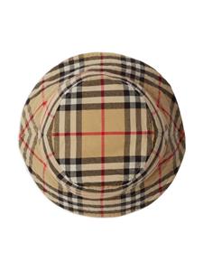 Burberry Vintage check katoenen vissershoed - Beige