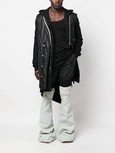 rickowensdrkshdw Rick Owens DRKSHDW Parka met capuchon - Zwart