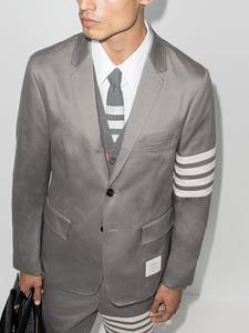 thombrowne Thom Browne Blazer met enkele rij knopen - Grijs