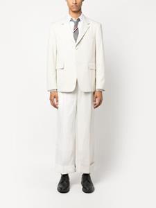 Thom Browne Colbert met RWB-streep - Beige