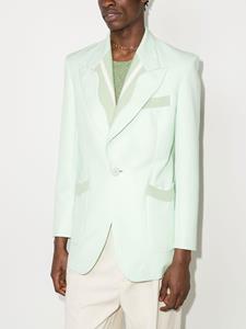 Casablanca Blazer met enkele rij knopen - Groen