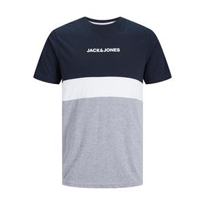 Jack & Jones Rundhalsshirt "JJEREID BLOCKING TEE SS NOOS"