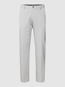 Selected Homme Slim fit pantalon met knoop- en ritssluiting