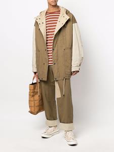 MARANT Parka met contrasterend vlak - Beige