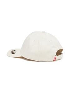Diesel C-Plak honkbalpet met logoplakkaat - Beige