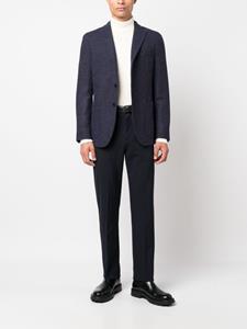 Boglioli Blazer met enkele rij knopen - Blauw