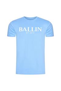 Ballin Est 2013 - Heren T-Shirt - Sky Blue - Zachte Stof - Opdruk