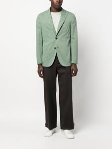 Boglioli Blazer met enkele rij knopen - Groen