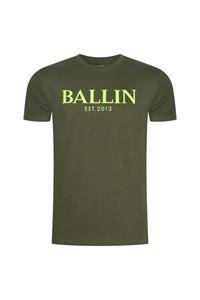 Heren T-shirt Kaki | Ballin Est.2013 | Italian-Style.nl, 