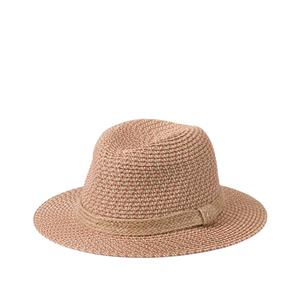 LA REDOUTE COLLECTIONS Bicolor, gevlochten hoed