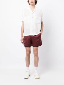 BLUE SKY INN Satijnen shorts - Bruin