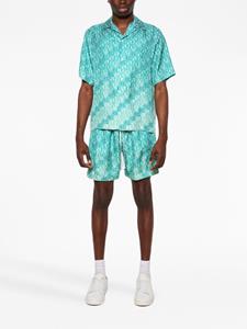 AMIRI Shorts met logoprint - Groen