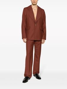 Séfr Blazer met enkele rij knopen - Oranje