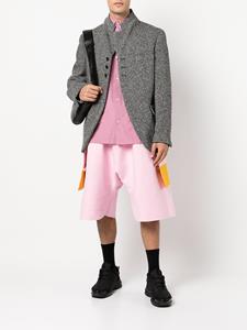 Comme Des Garçons Homme Plus Blazer met colourblocking - Grijs