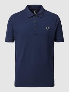 Replay Poloshirt met labeldetail