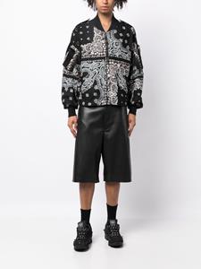 childrenofthediscordance Children Of The Discordance Bomberjack met print - Zwart