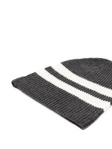 cashmereinlove Cashmere In Love Ribgebreide muts - Grijs