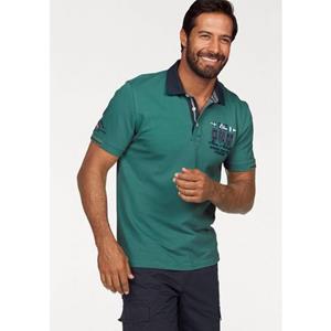 Man's World Poloshirt in piquékwaliteit met contrasterende kraag