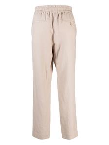 Vince Broek met trekkoord - Beige