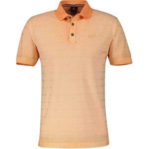 LERROS Poloshirt "LERROS Poloshirt, gestreift in Strukturqualität"